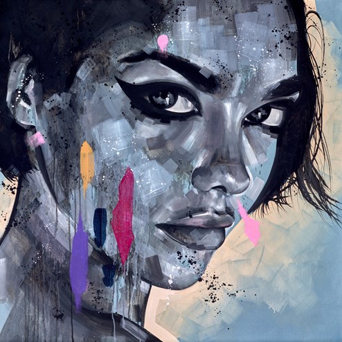 Twilight by Rich Parker - Original Painting on Box Canvas